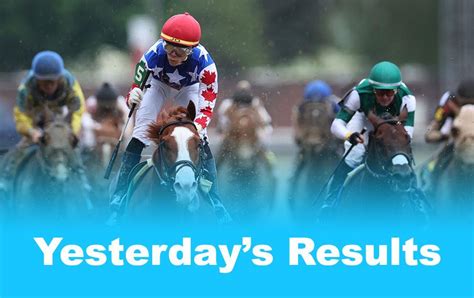 yesterday's horse racing cards|RacingSkeem .